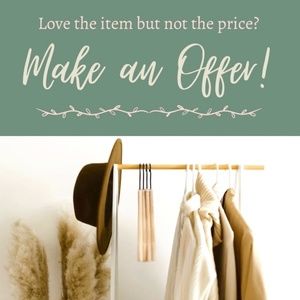 🫶Don’t wait for me to lower the price - make an offer! I will negotiate!🫶